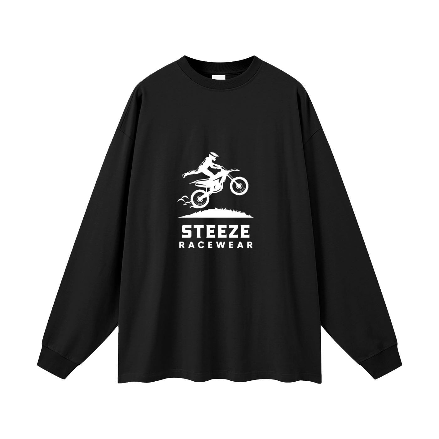 Steeze Racewear Front Logo Oversized Long Sleeve