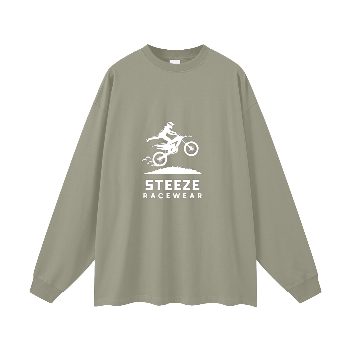 Steeze Racewear Front Logo Oversized Long Sleeve