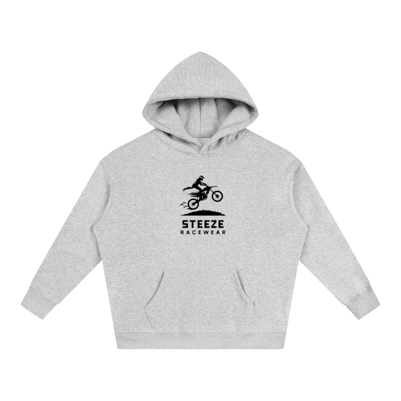 Steeze Racewear Front Logo Heavyweight Street Hoodie
