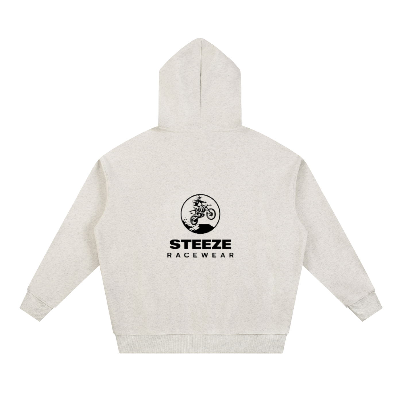 Steeze Racewear Back Logo Heavy Oversized Hoodie