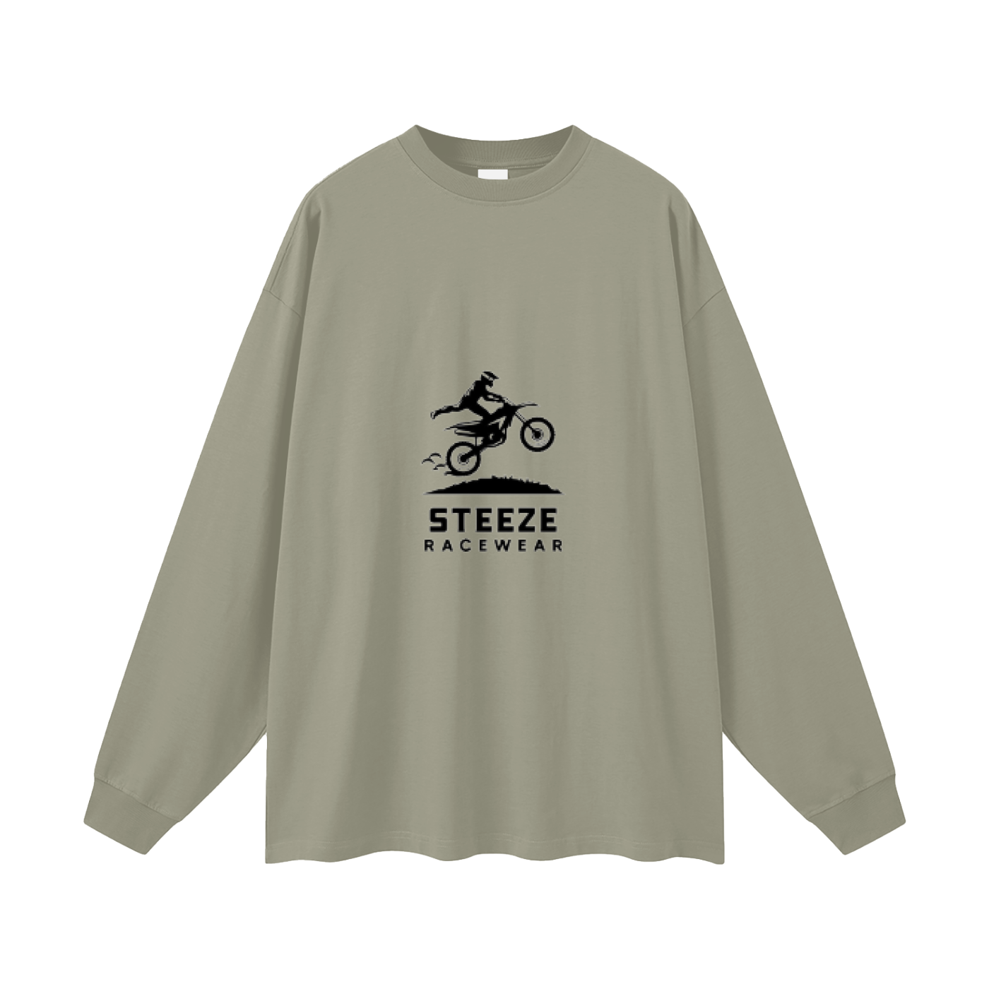 Steeze Racewear Front Logo Oversized Long Sleeve