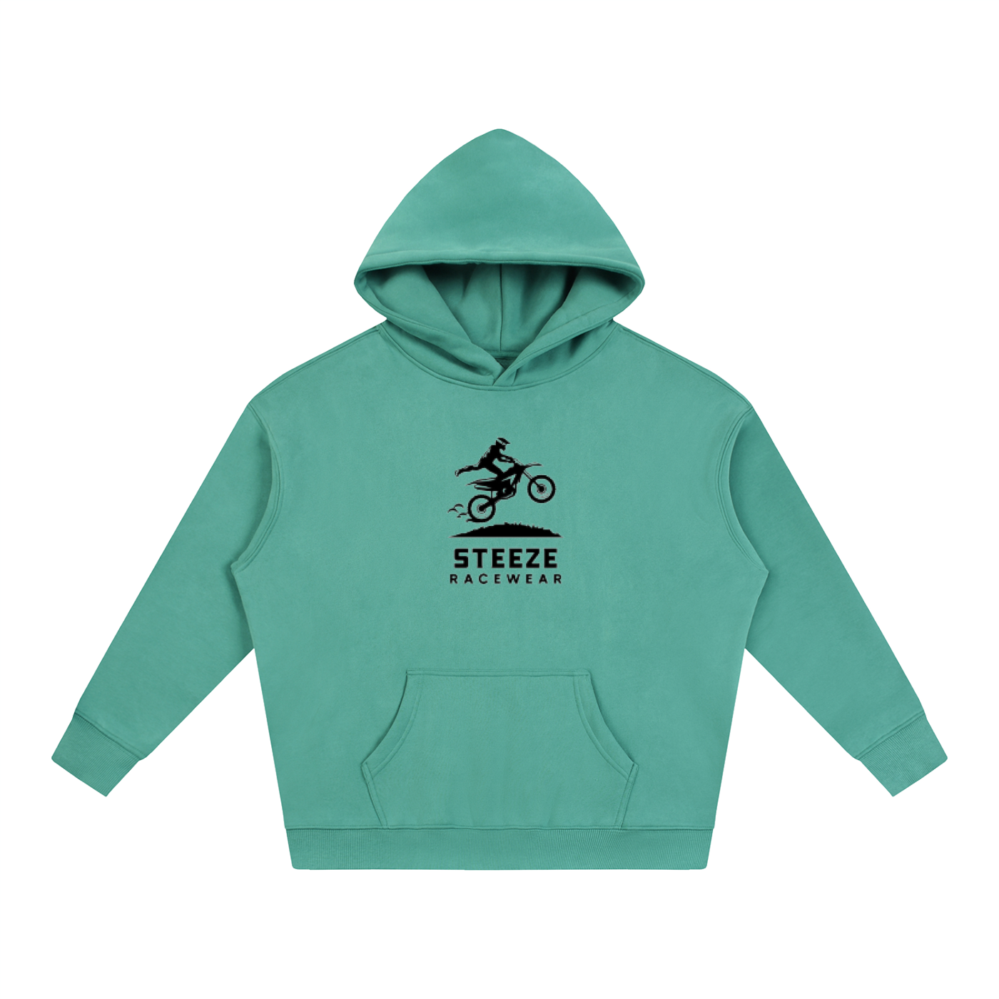Steeze Racewear Front Logo Heavyweight Street Hoodie
