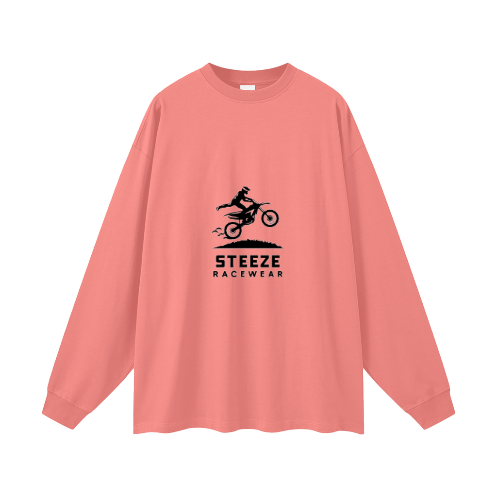 Steeze Racewear Front Logo Oversized Long Sleeve