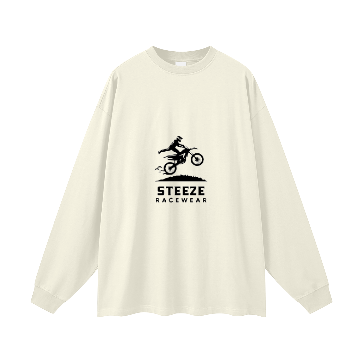 Steeze Racewear Front Logo Oversized Long Sleeve