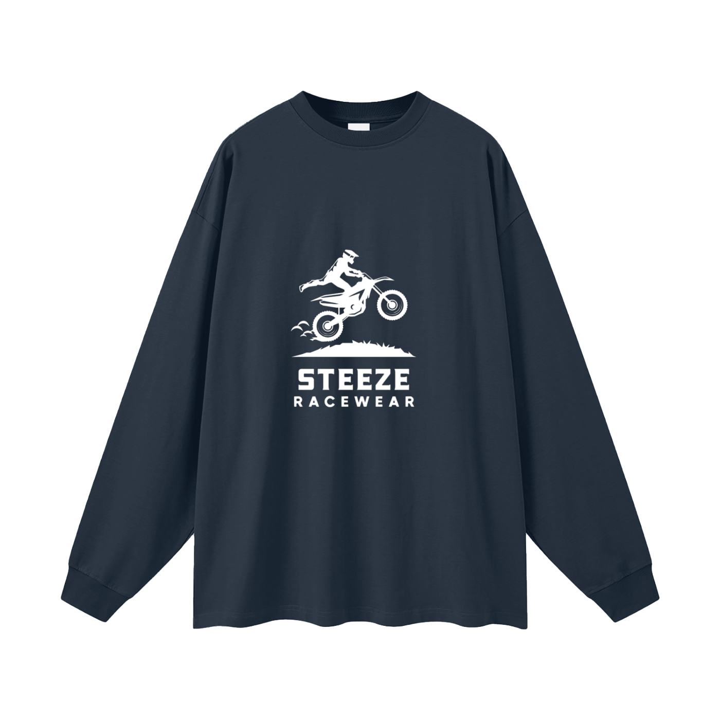 Steeze Racewear Front Logo Oversized Long Sleeve