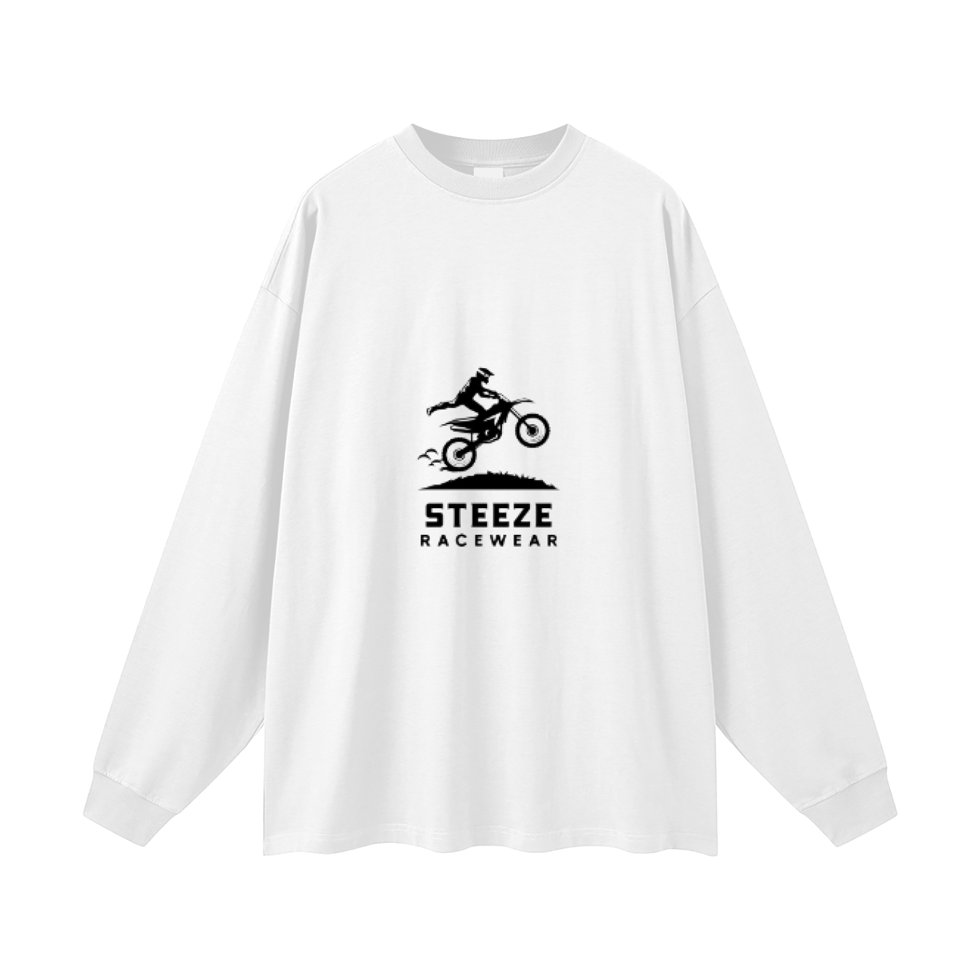 Steeze Racewear Front Logo Oversized Long Sleeve