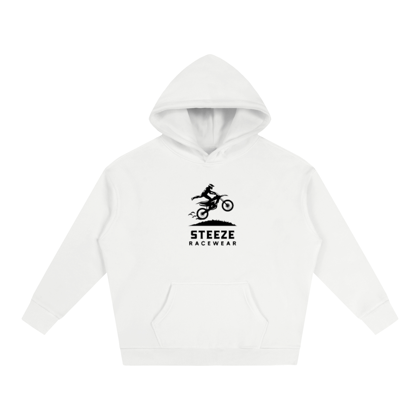 Steeze Racewear Front Logo Heavyweight Street Hoodie