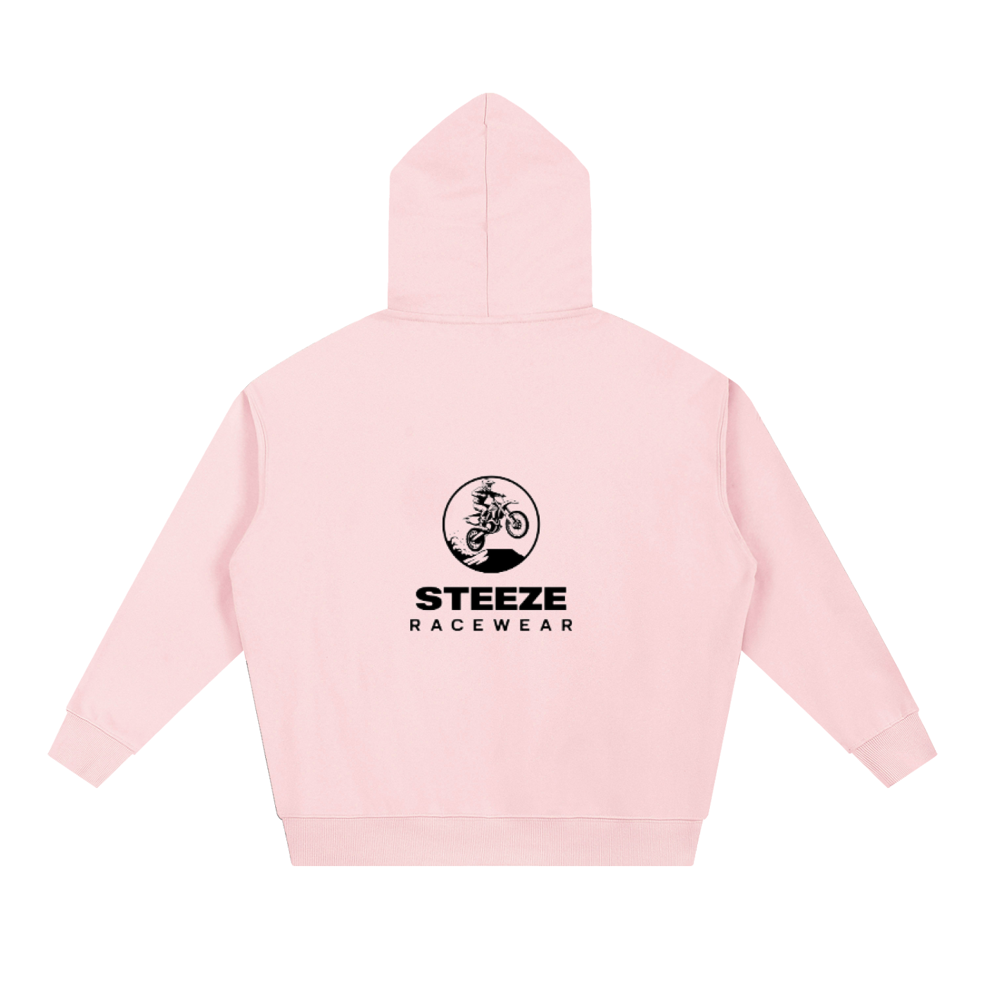 Steeze Racewear Back Logo Heavy Oversized Hoodie