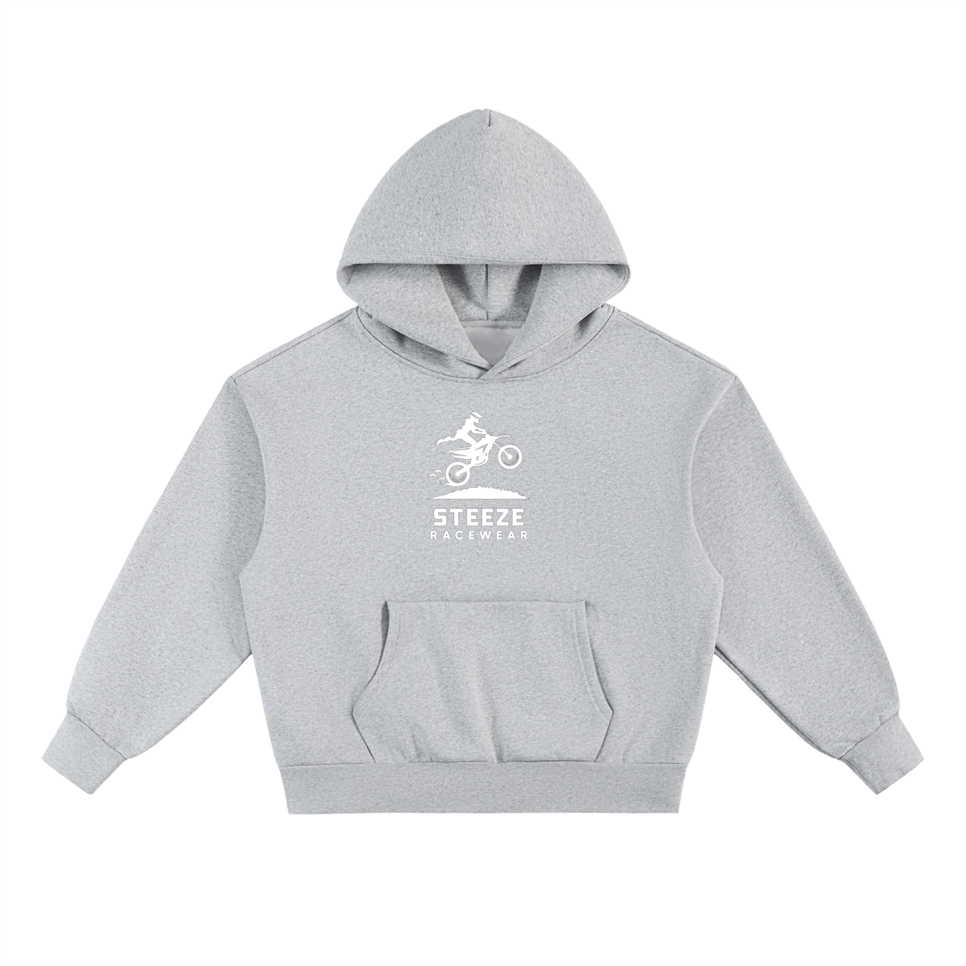 Steeze Racewear Front Logo Heavyweight Fleece Hoodie