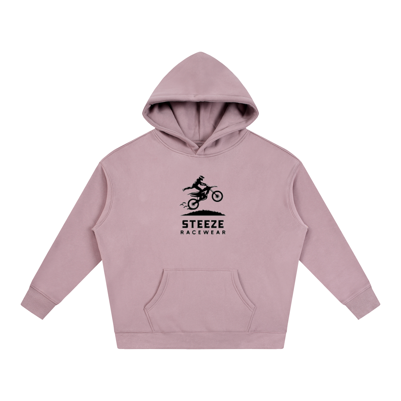 Steeze Racewear Front Logo Heavyweight Street Hoodie