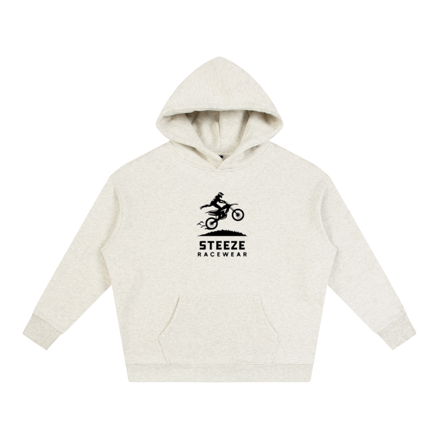 Steeze Racewear Front Logo Heavyweight Street Hoodie