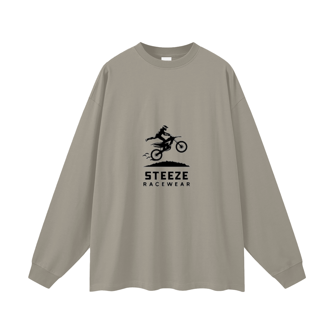 Steeze Racewear Front Logo Oversized Long Sleeve