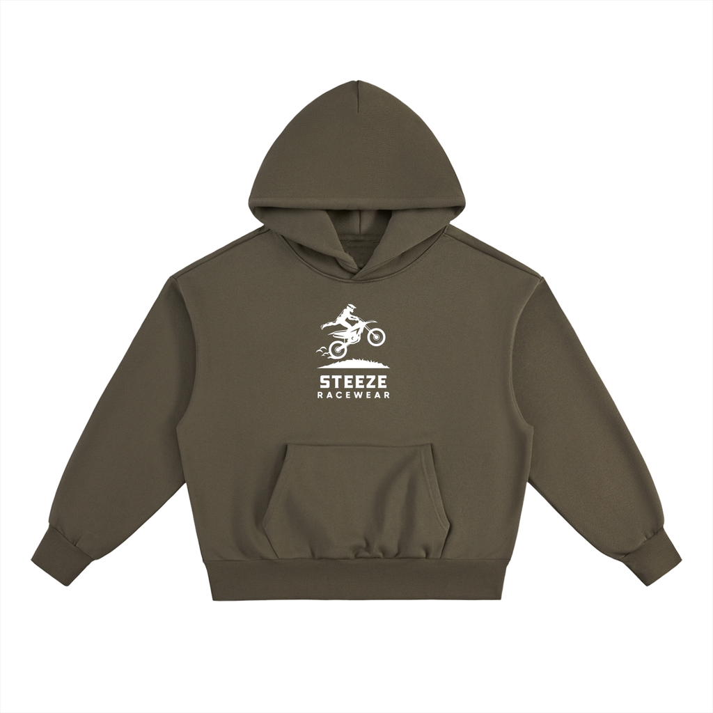Steeze Racewear Front Logo Heavyweight Fleece Hoodie