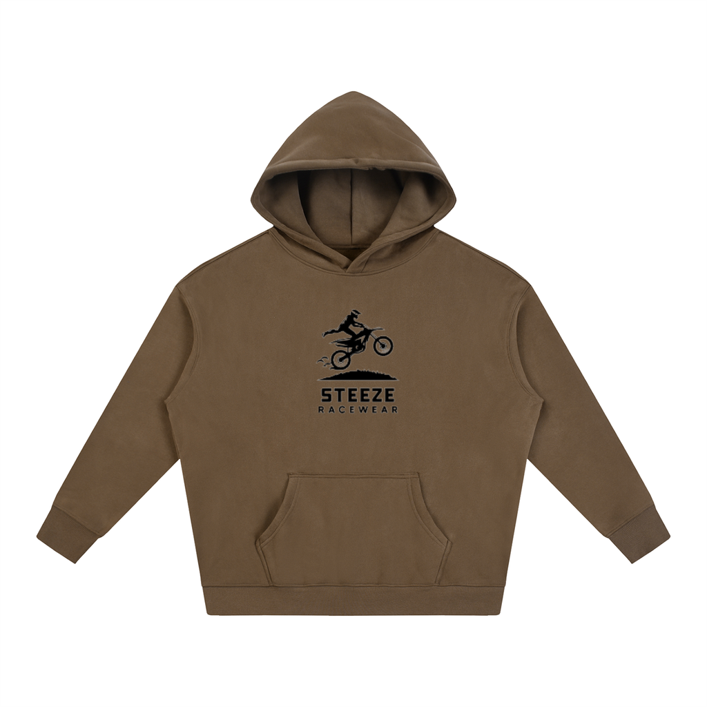 Steeze Racewear Front Logo Heavyweight Street Hoodie