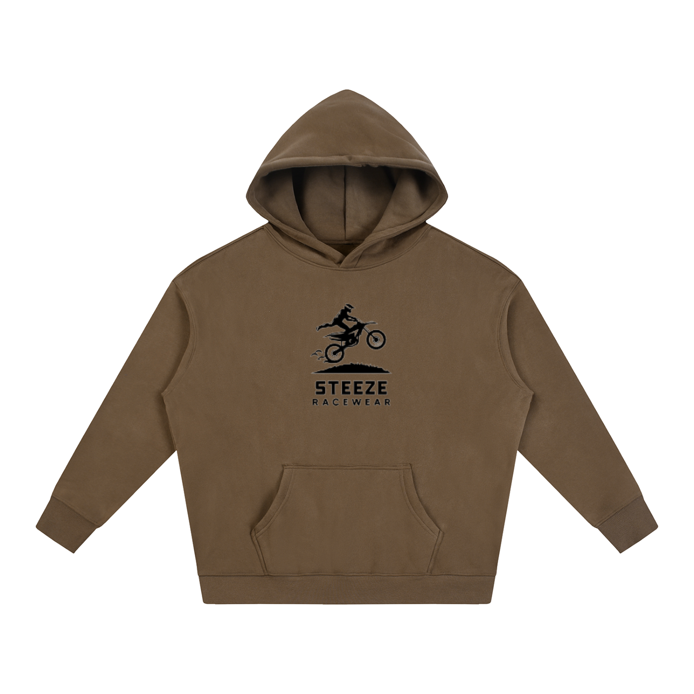 Steeze Racewear Front Logo Heavyweight Street Hoodie