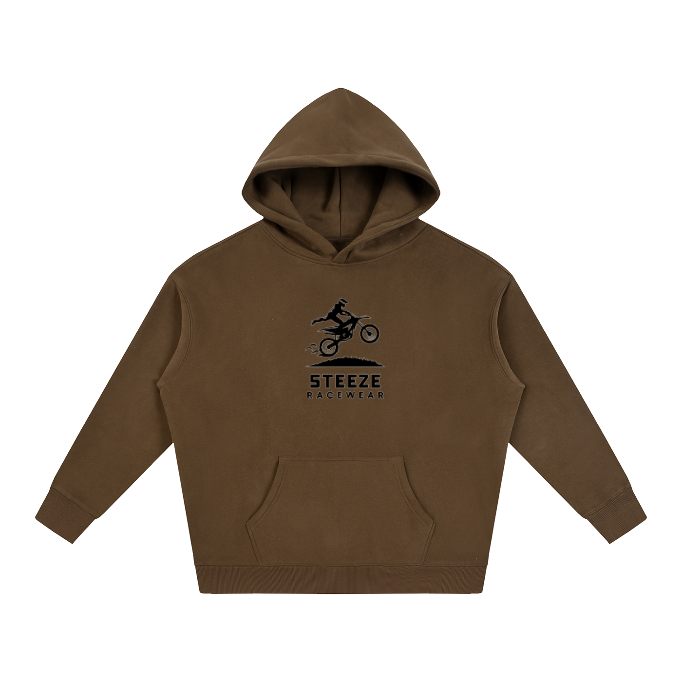 Steeze Racewear Front Logo Heavyweight Street Hoodie