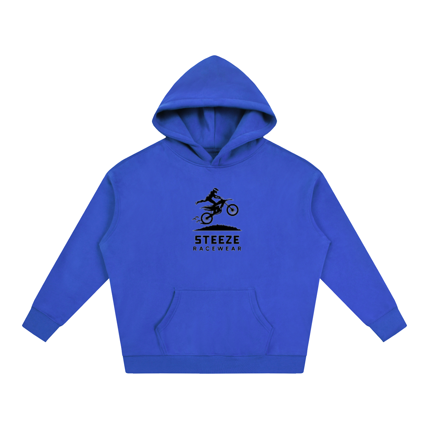 Steeze Racewear Front Logo Heavyweight Street Hoodie