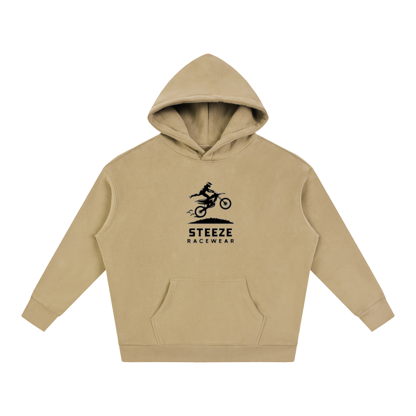 Steeze Racewear Front Logo Heavyweight Street Hoodie