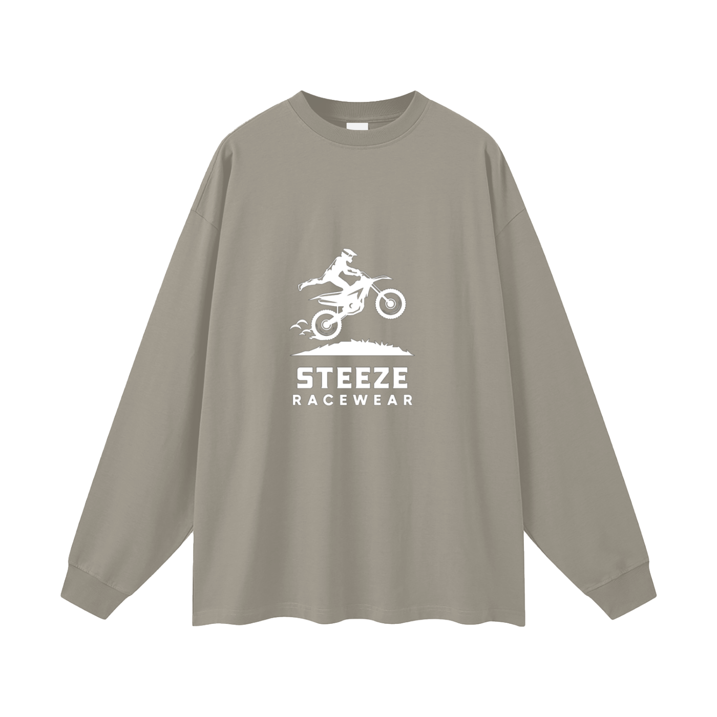 Steeze Racewear Front Logo Oversized Long Sleeve