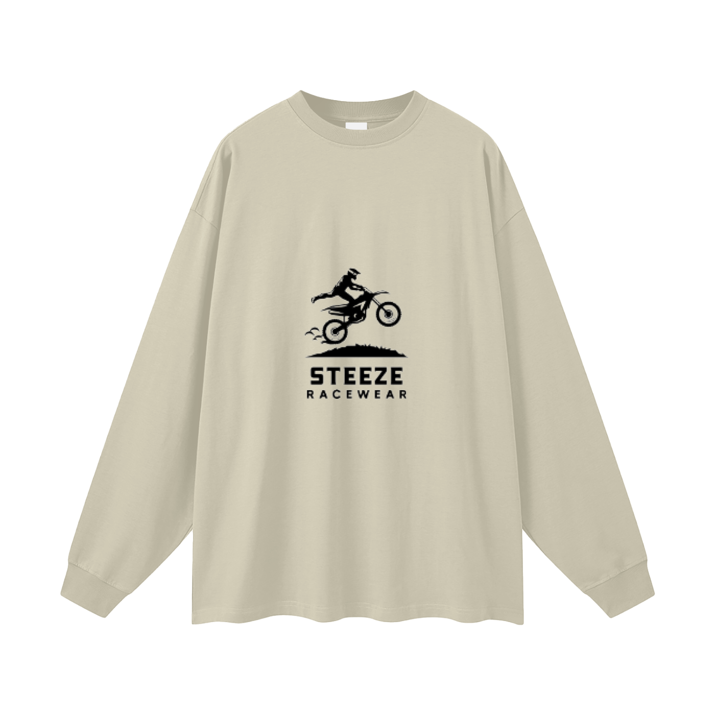 Steeze Racewear Front Logo Oversized Long Sleeve
