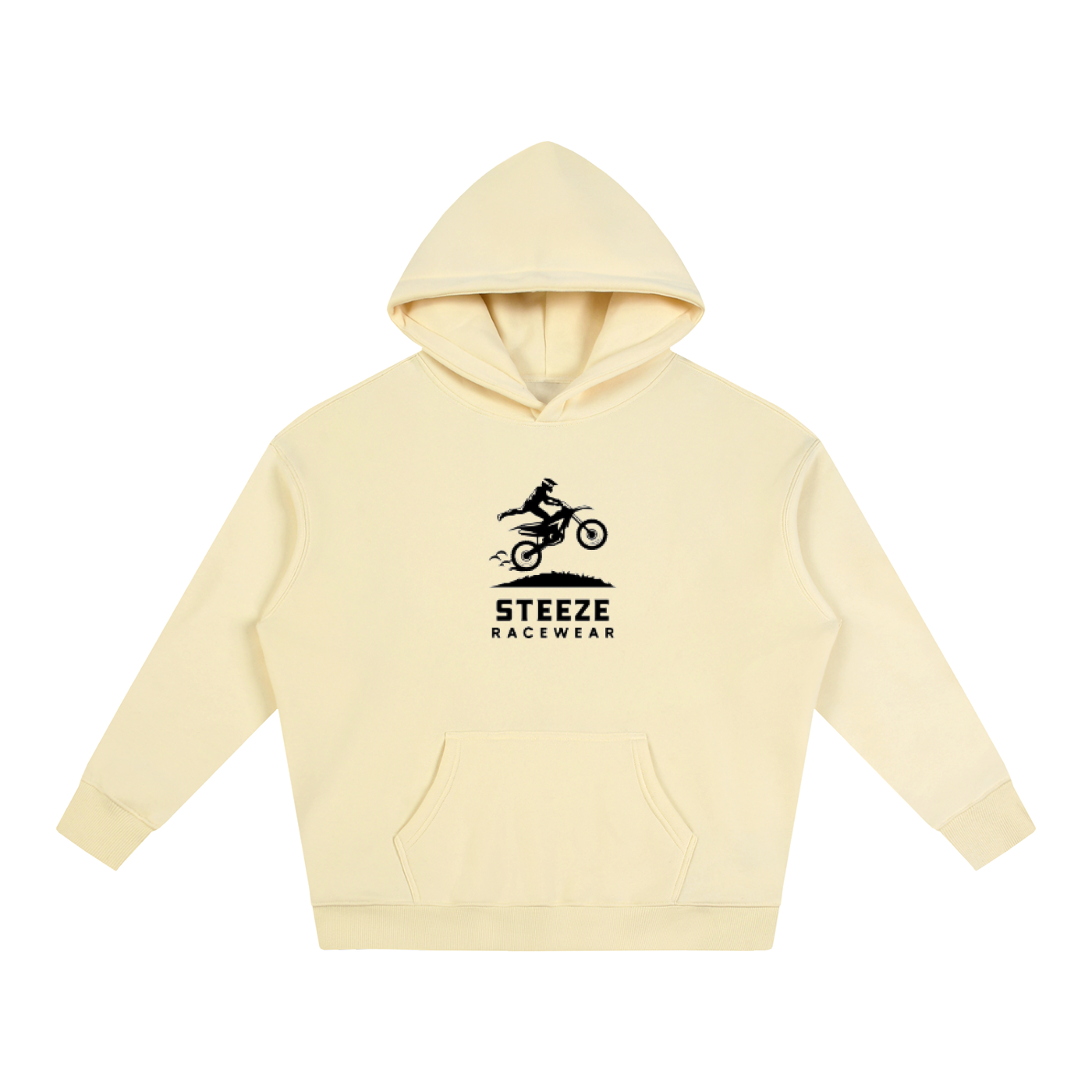 Steeze Racewear Front Logo Heavyweight Street Hoodie