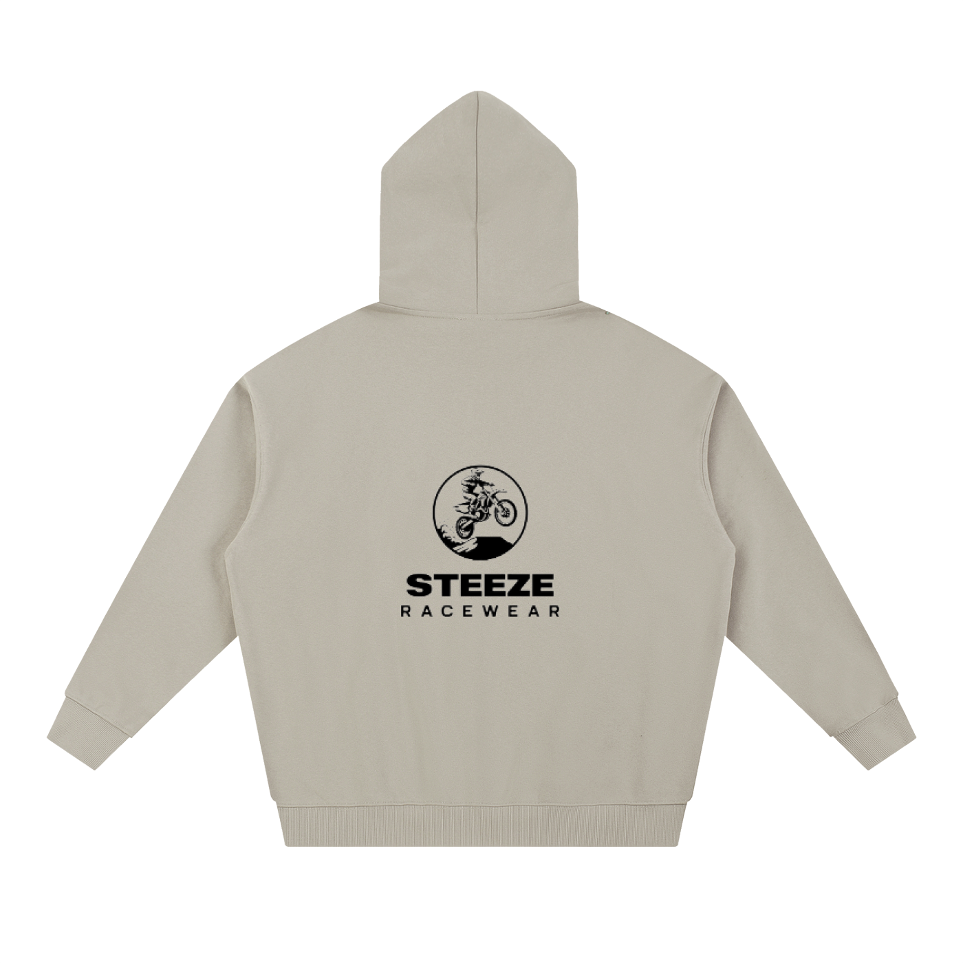 Steeze Racewear Back Logo Heavy Oversized Hoodie
