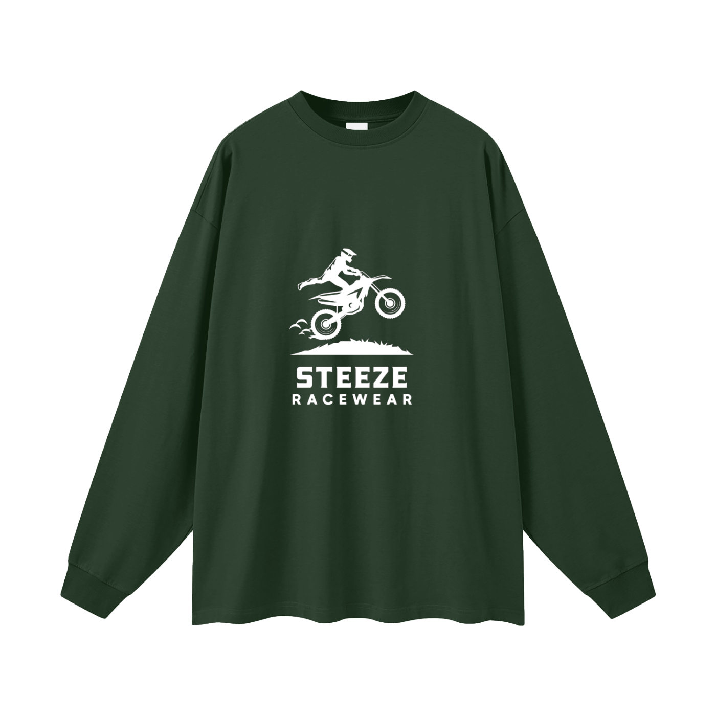 Steeze Racewear Front Logo Oversized Long Sleeve