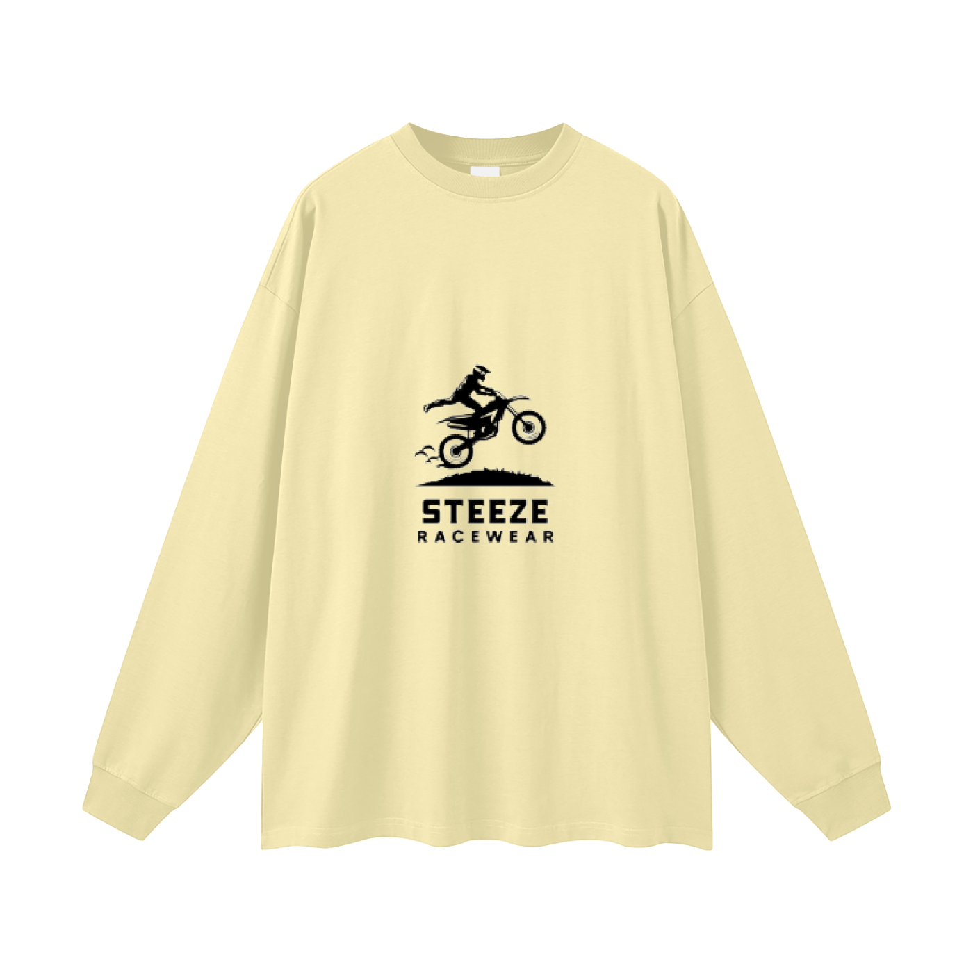 Steeze Racewear Front Logo Oversized Long Sleeve