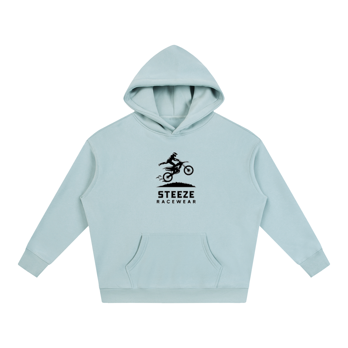 Steeze Racewear Front Logo Heavyweight Street Hoodie
