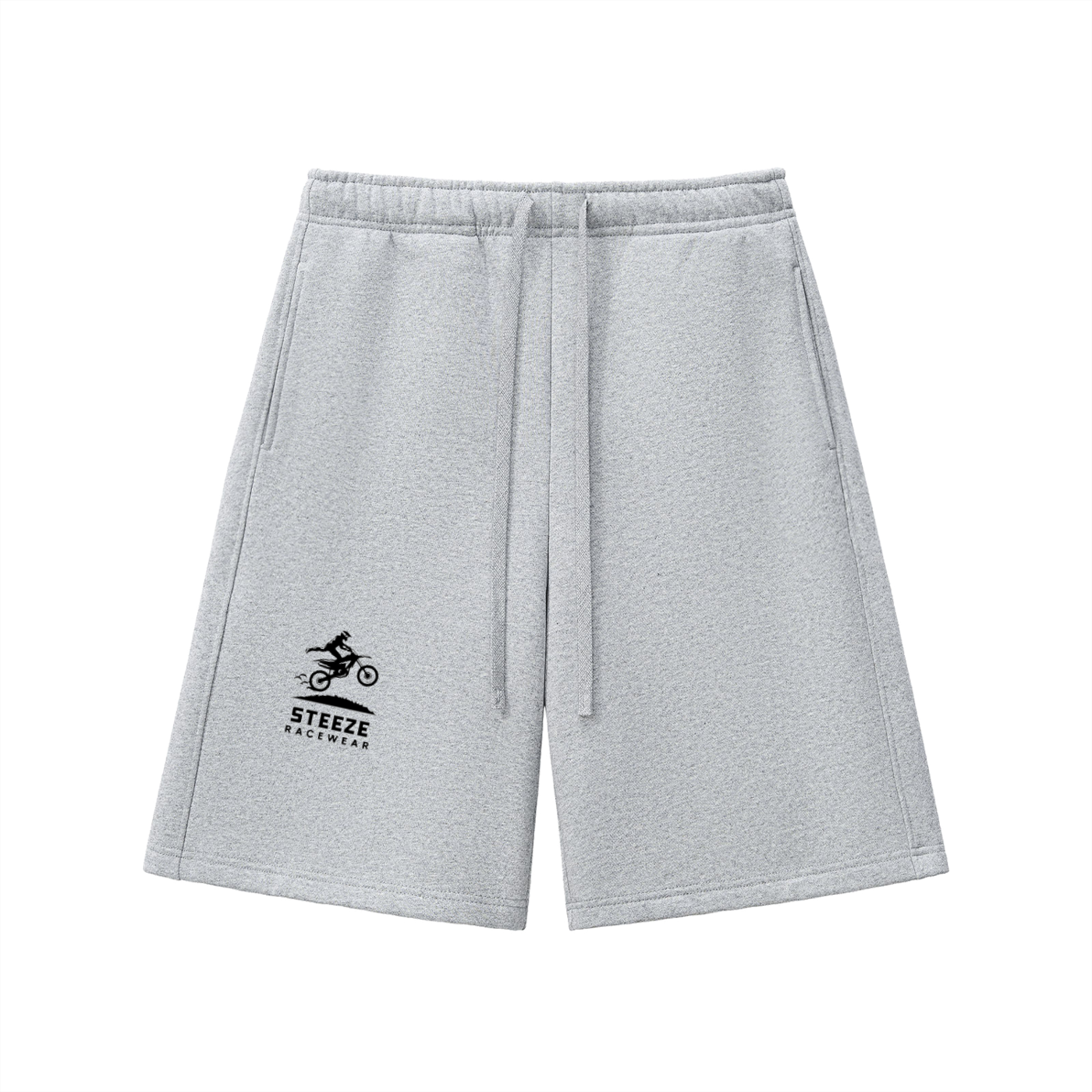 Steeze Racewear Front Logo Heavy Oversized Shorts