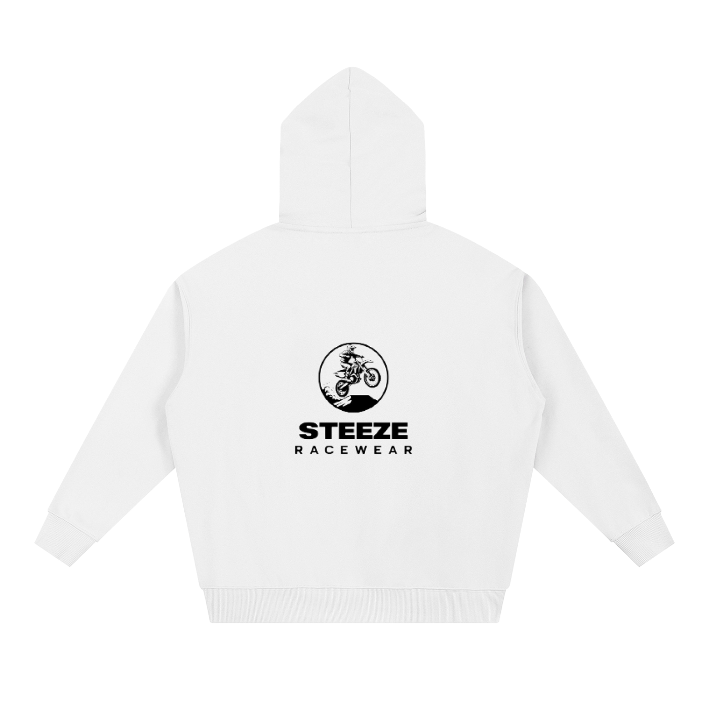 Steeze Racewear Back Logo Heavy Oversized Hoodie