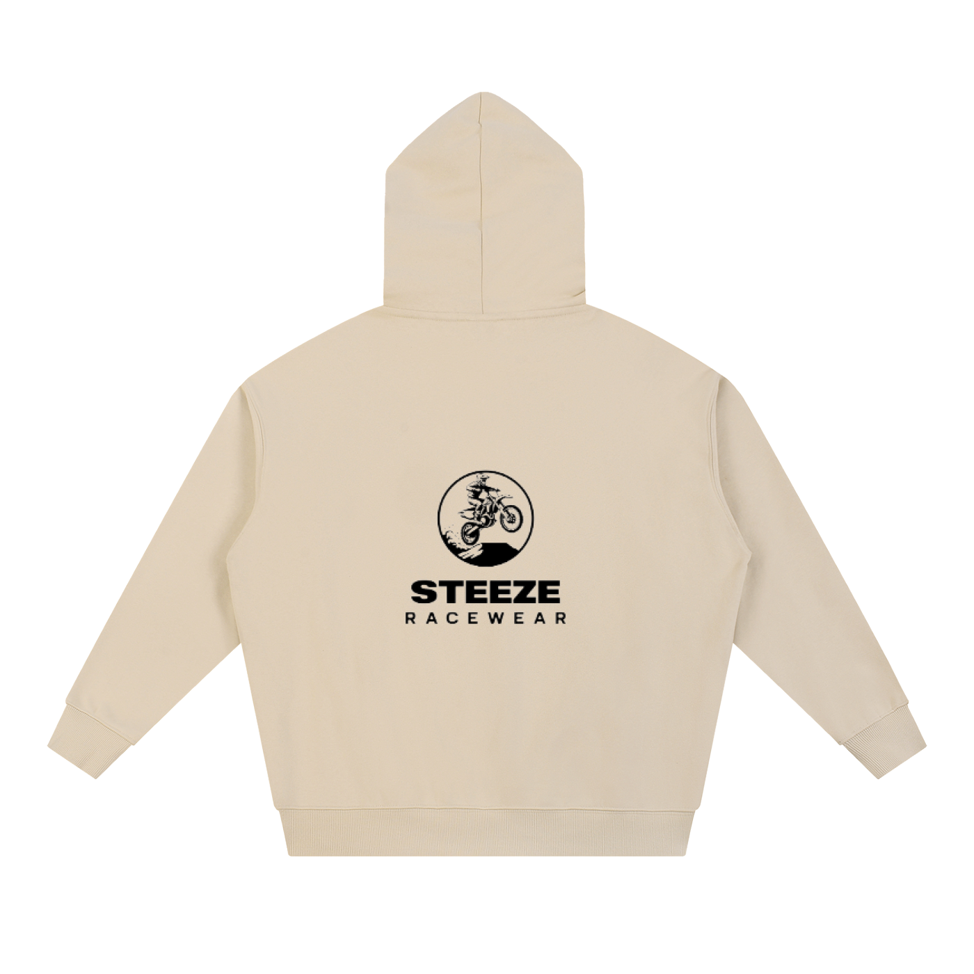 Steeze Racewear Back Logo Heavy Oversized Hoodie