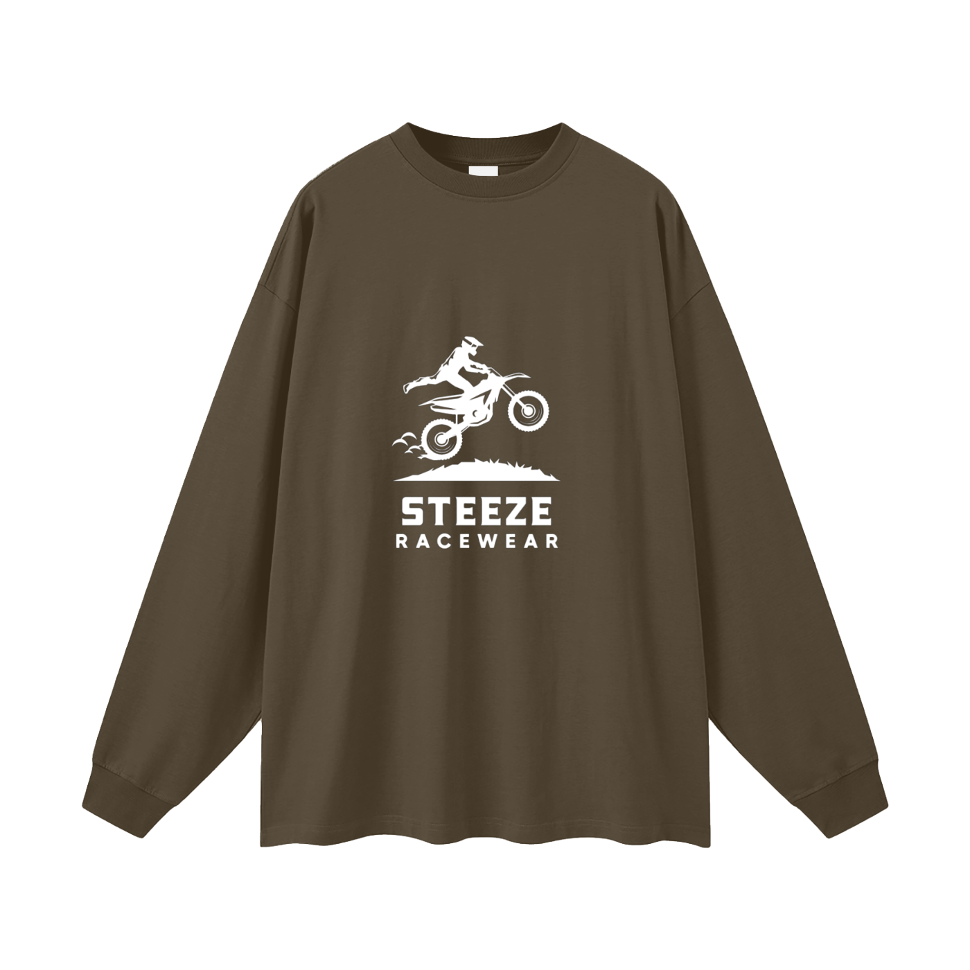 Steeze Racewear Front Logo Oversized Long Sleeve