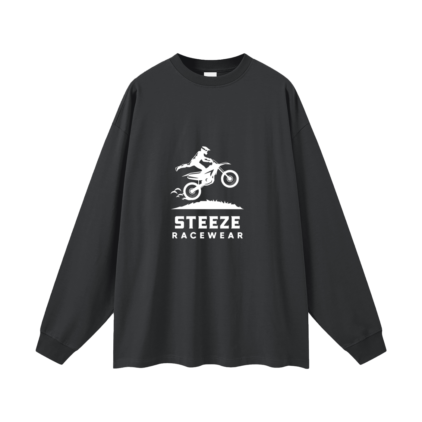 Steeze Racewear Front Logo Oversized Long Sleeve